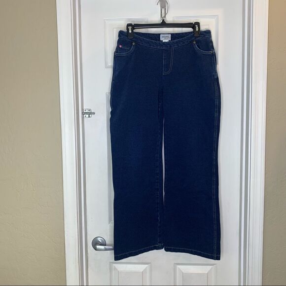 Pajama Jeans Size Medium Bootcut Stretch - Picture 2 of 8